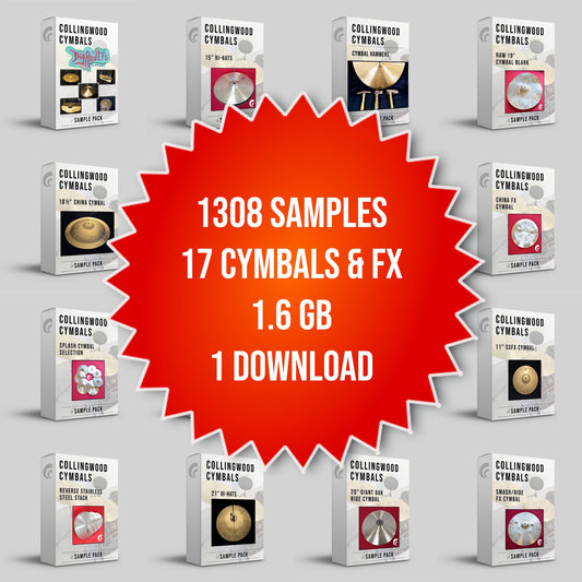 Collingwood Cymbals Sample Library